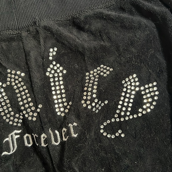 Juicy Couture x Forever 21 Black Velour Joggers - Picture 9 of 13